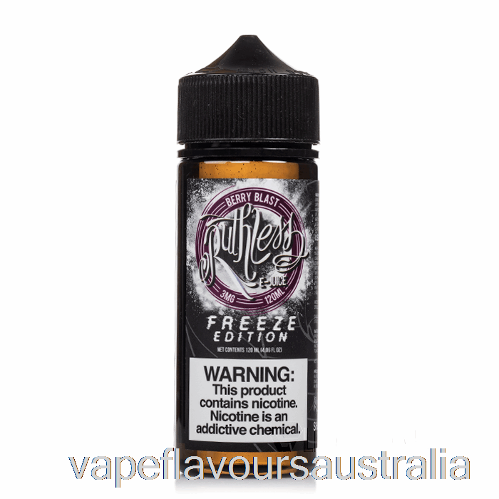 Vape Nicotine Australia Berry Blast - Freeze Edition - Ruthless Vapor - 120mL 6mg
